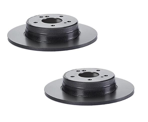 Mercedes Brembo Brakes Kit - Pads and Rotors Rear (290mm) (Ceramic) 210423101264 - Brembo 1539236KIT